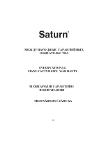 Preview for 10 page of Saturn ST-HT0475 Manual