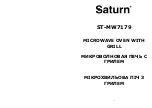 Preview for 1 page of Saturn ST-MW7179 Manual