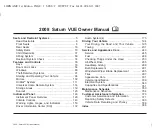 Saturn VUE 2008 Owner'S Manual предпросмотр