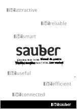 Предварительный просмотр 1 страницы Sauber 1-5100 Series User Manual