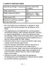 Preview for 4 page of Sauber 1-6101 Series User Manual