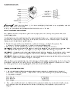 Preview for 8 page of Sauber 1-98H Series User Manual