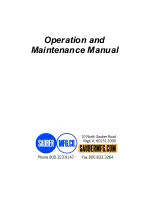 Sauber 1570-B Operation And Maintenance Manual preview