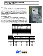 Preview for 9 page of Sauber 1570-B Operation And Maintenance Manual