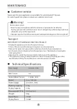 Preview for 64 page of Sauber 7-8614 BI Series User Manual