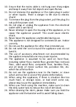 Preview for 4 page of Sauber BMFC01 Instructions For Use Manual