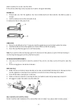 Preview for 6 page of Sauber BMFC01 Instructions For Use Manual