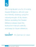 Preview for 3 page of Sauber Brilliance SB-300 User Manual