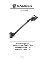 Preview for 1 page of Sauber HV-120081.3 Instruction Manual