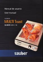 Preview for 1 page of Sauber MULTI Toast 3 106 Series User Manual