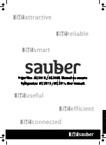 Sauber SC 201B User Manual preview