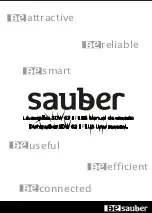 Preview for 1 page of Sauber SDW-62 PLUS User Manual