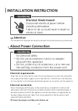 Предварительный просмотр 18 страницы Sauber SDW-62 PLUS User Manual