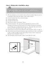 Предварительный просмотр 25 страницы Sauber SDW-62 PLUS User Manual