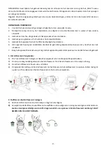 Preview for 10 page of Sauber UVC-123263.4 Instructions For Use Manual