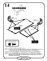 Предварительный просмотр 18 страницы Sauder 1034-290 Assembly Instructions Manual