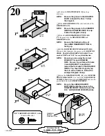 Предварительный просмотр 24 страницы Sauder 1034-290 Assembly Instructions Manual