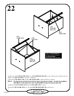 Предварительный просмотр 26 страницы Sauder 1034-290 Assembly Instructions Manual