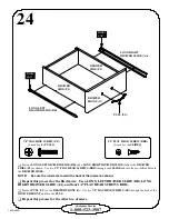 Предварительный просмотр 28 страницы Sauder 1034-290 Assembly Instructions Manual