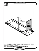 Предварительный просмотр 36 страницы Sauder 109872 Assembly Instructions Manual