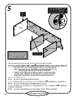 Предварительный просмотр 8 страницы Sauder 158085 Assembly Instructions Manual