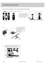 Предварительный просмотр 4 страницы Sauder 211-4724 Assembly Instructions Manual