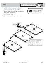 Предварительный просмотр 5 страницы Sauder 211-4724 Assembly Instructions Manual