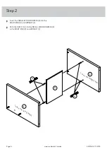 Предварительный просмотр 6 страницы Sauder 211-4724 Assembly Instructions Manual