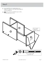 Предварительный просмотр 7 страницы Sauder 211-4724 Assembly Instructions Manual