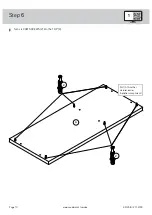 Предварительный просмотр 10 страницы Sauder 211-4724 Assembly Instructions Manual