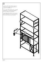 Предварительный просмотр 8 страницы Sauder 373256 Assembly Instruction Manual