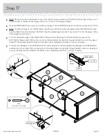 Предварительный просмотр 21 страницы Sauder 394437 Instruction Booklet