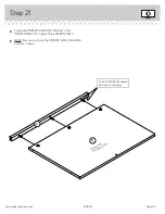 Предварительный просмотр 25 страницы Sauder 394437 Instruction Booklet