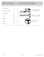 Preview for 2 page of Sauder 401291 Manual