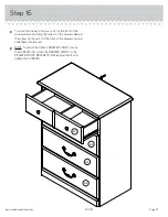 Preview for 21 page of Sauder 401291 Manual