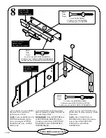 Предварительный просмотр 12 страницы Sauder 401323 Assembly Instructions Manual