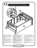 Предварительный просмотр 16 страницы Sauder 401323 Assembly Instructions Manual