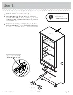 Preview for 21 page of Sauder 401632 Manual