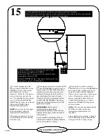 Предварительный просмотр 18 страницы Sauder 401804 Assembly Instructions For Fresh Air System