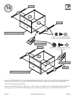 Предварительный просмотр 23 страницы Sauder 402159 Manual