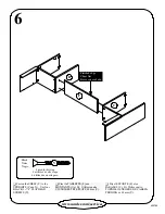 Предварительный просмотр 9 страницы Sauder 403785 Assembly Instructions Manual