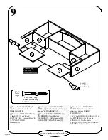 Предварительный просмотр 12 страницы Sauder 403785 Assembly Instructions Manual