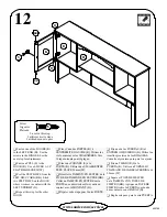 Предварительный просмотр 15 страницы Sauder 403785 Assembly Instructions Manual