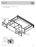 Preview for 17 page of Sauder 403932 Instruction Booklet