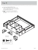 Preview for 19 page of Sauder 403932 Instruction Booklet