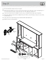 Preview for 25 page of Sauder 403932 Instruction Booklet