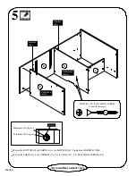 Preview for 8 page of Sauder 404958 Assembly Instructions Manual