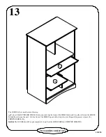 Preview for 21 page of Sauder 404958 Assembly Instructions Manual