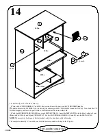 Preview for 22 page of Sauder 404958 Assembly Instructions Manual