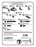 Предварительный просмотр 3 страницы Sauder 407468 Assembly Instructions Manual